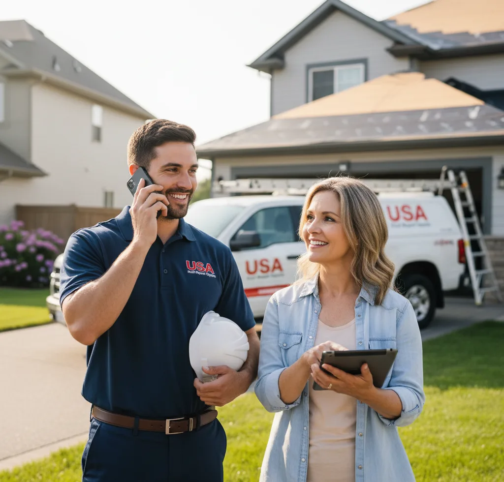 USA Roof Repair Experts customer support in La Salle